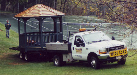 Sheds n Stuff gazebo installation